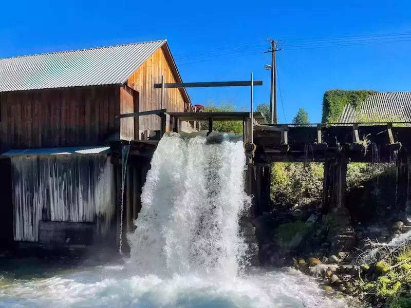 Tartak/ Stary młyn 1km